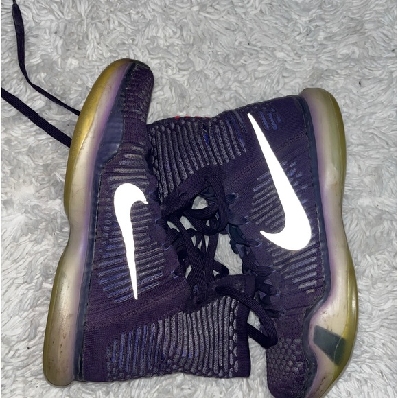 Kobe 10 elite purple high top - Picture 1 of 4